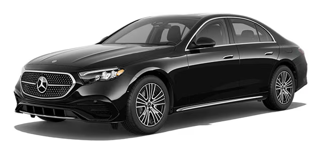 Mercedes E-Class private transfer vehicle Venice